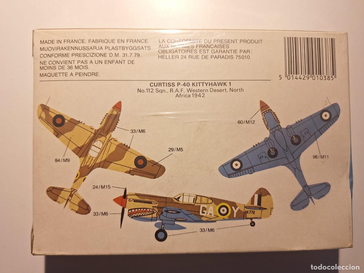Maquetas: Curtiss P-40E Kittyhawk - Escala 1:72 - Foto 2
