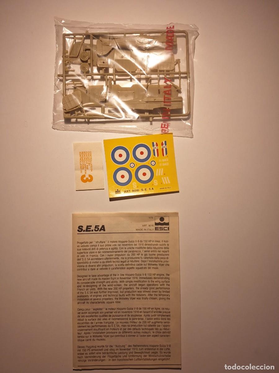 Maquetas: Maqueta SE 5A - Escala 1:72 - Foto 2