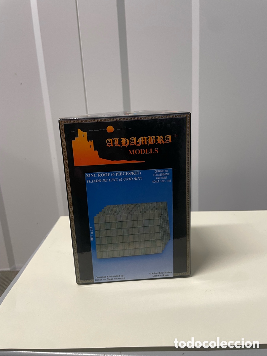 Maquetas: Tejado de cinc &ndash; Alhambra Models (1:32 &ndash; 1:35) - Foto 1