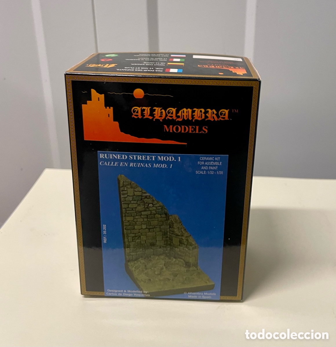Maquetas: Calle en Ruinas Mod. 1 &ndash; Alhambra Models (1:32 / 1:35) - Foto 1