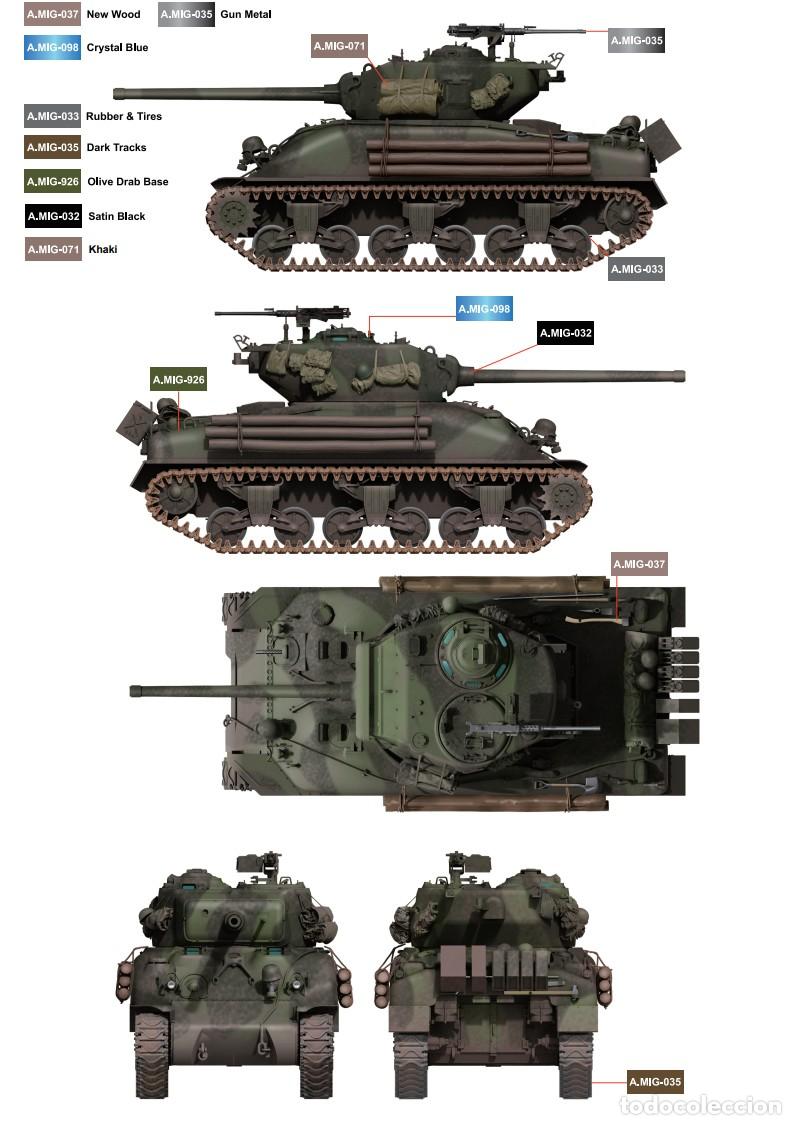 Maquetas: BORDER MODEL - Sherman M4A1 76W 1/35 BT046 - Foto 5