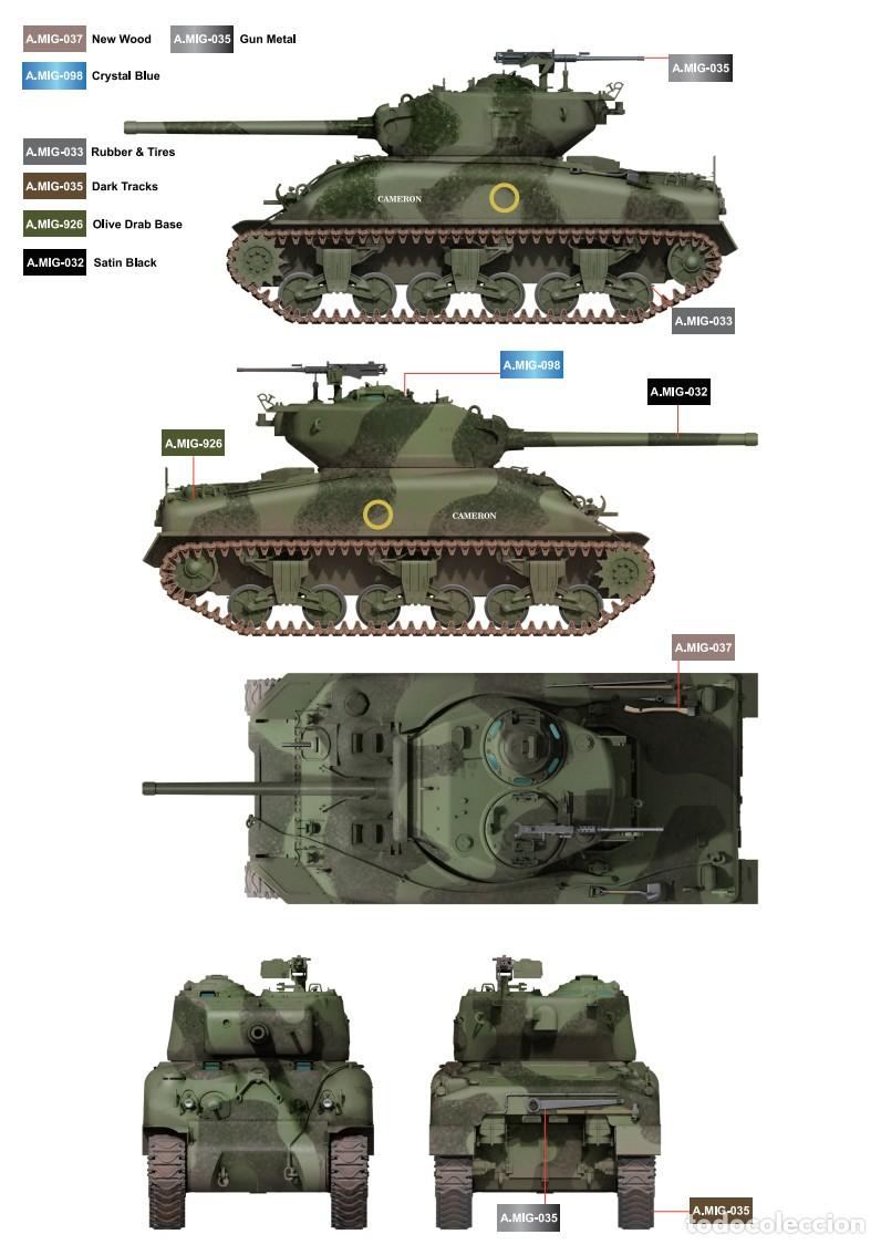 Maquetas: BORDER MODEL - Sherman M4A1 76W 1/35 BT046 - Foto 6