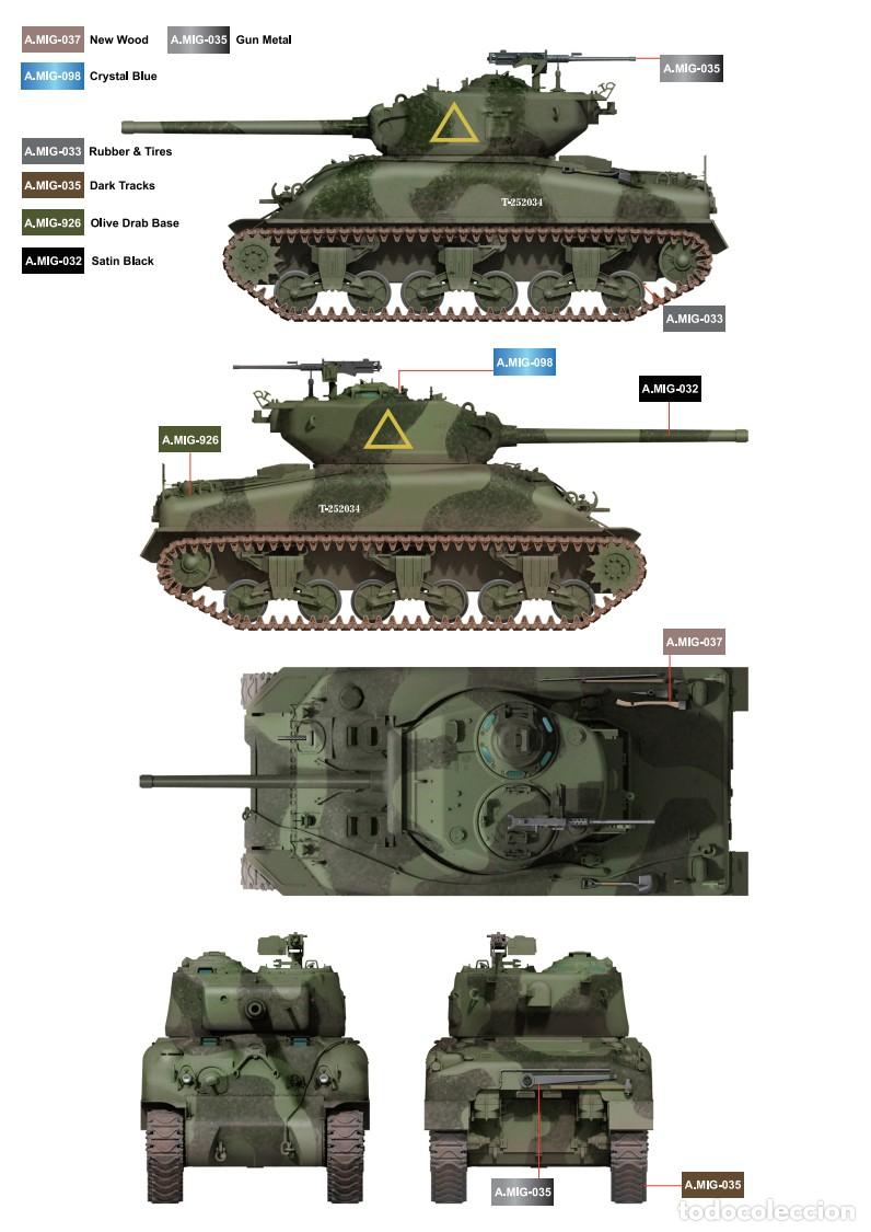 Maquetas: BORDER MODEL - Sherman M4A1 76W 1/35 BT046 - Foto 7