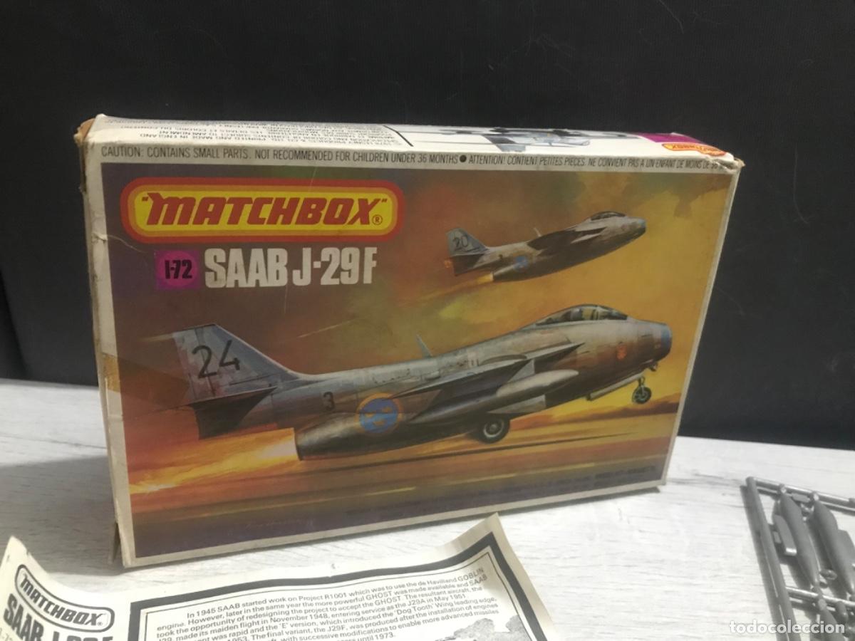 Maquetas: SAABJ-29F de matchbox - Foto 2
