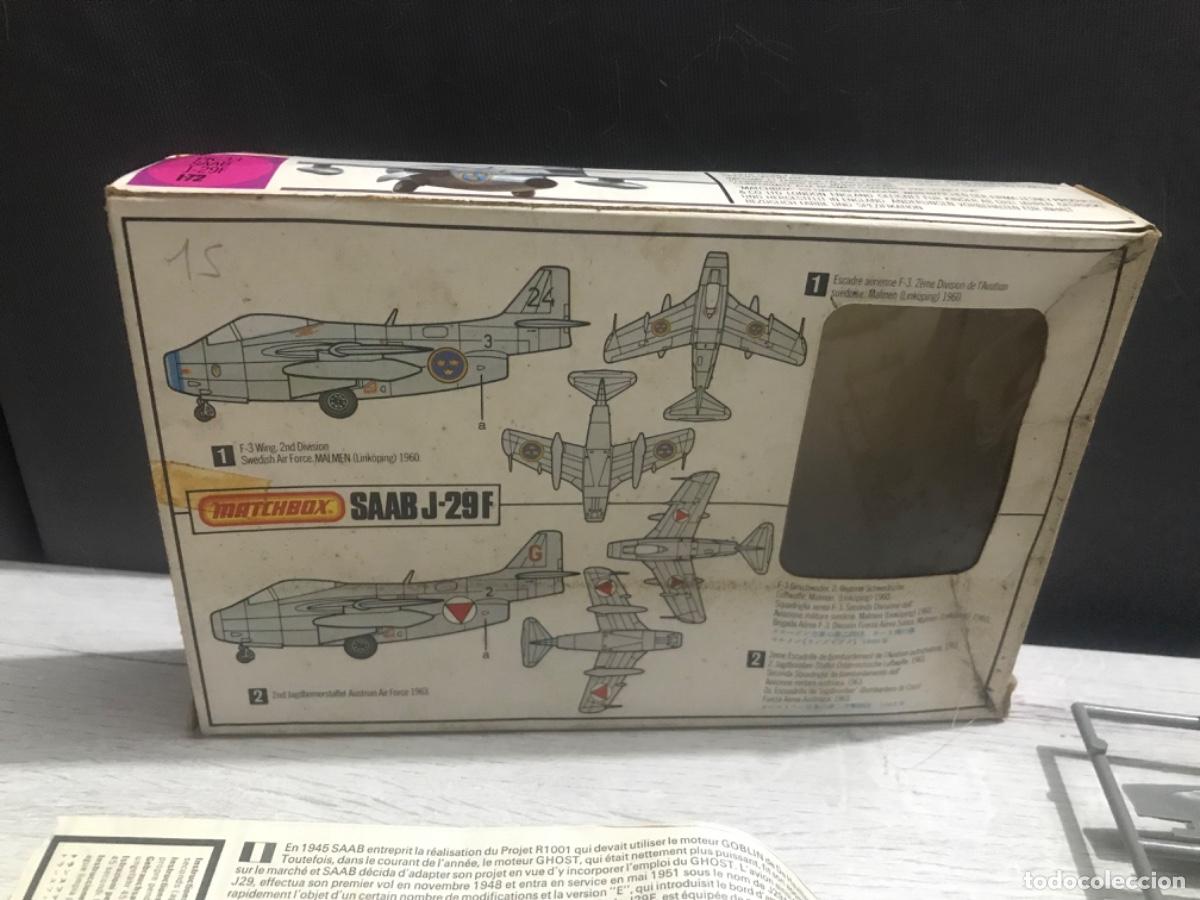 Maquetas: SAABJ-29F de matchbox - Foto 8