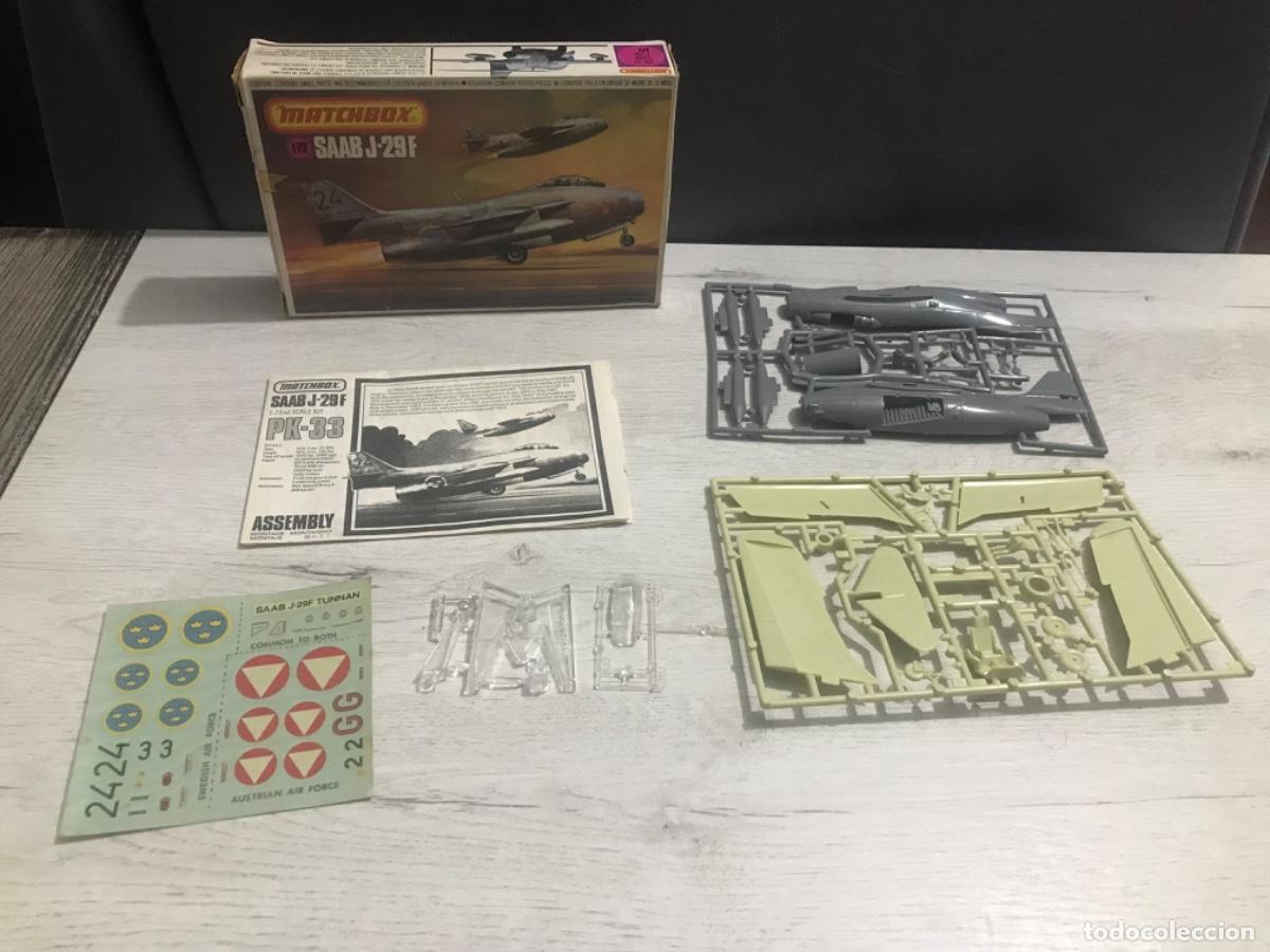 Maquetas: SAABJ-29F de matchbox - Foto 1
