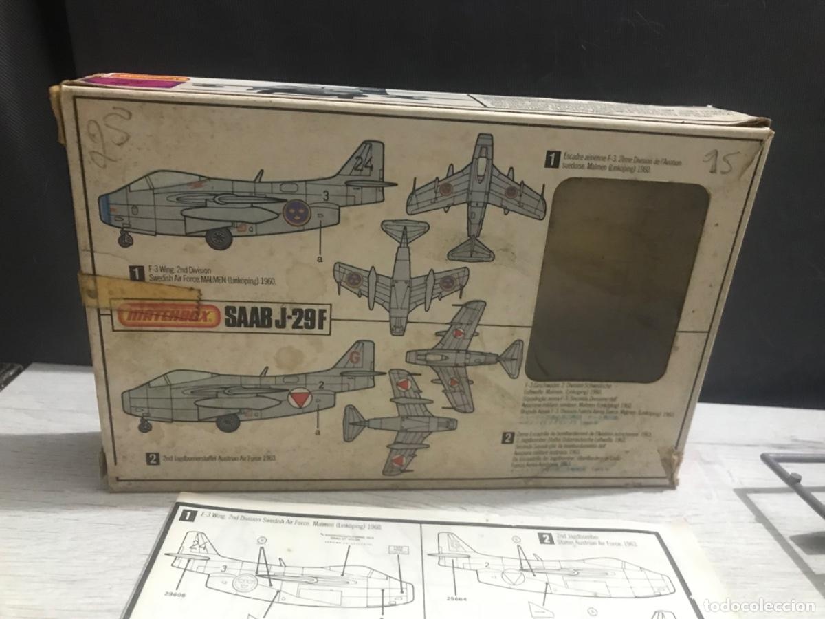 Maquetas: SAABJ-29F de matchbox - Foto 9