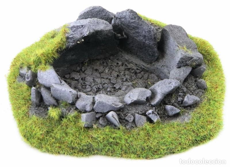Maquetas: Maqueta accesorios base diorama, 1/72, Hat - Foto 1