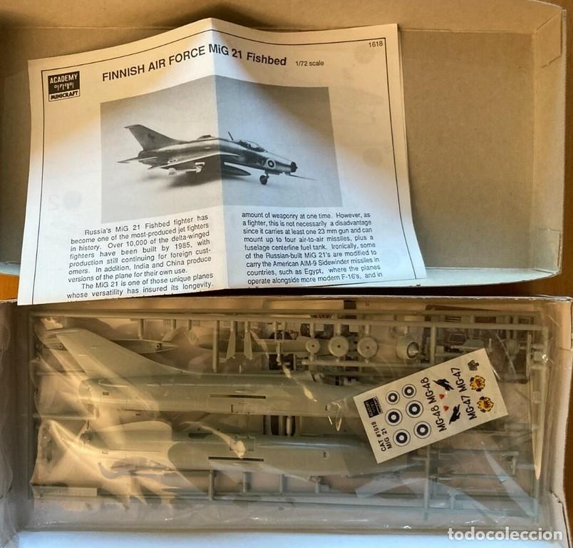 Maquetas: ACADEMY - MIG 21 FISHBED 1/72 1618 - Foto 2