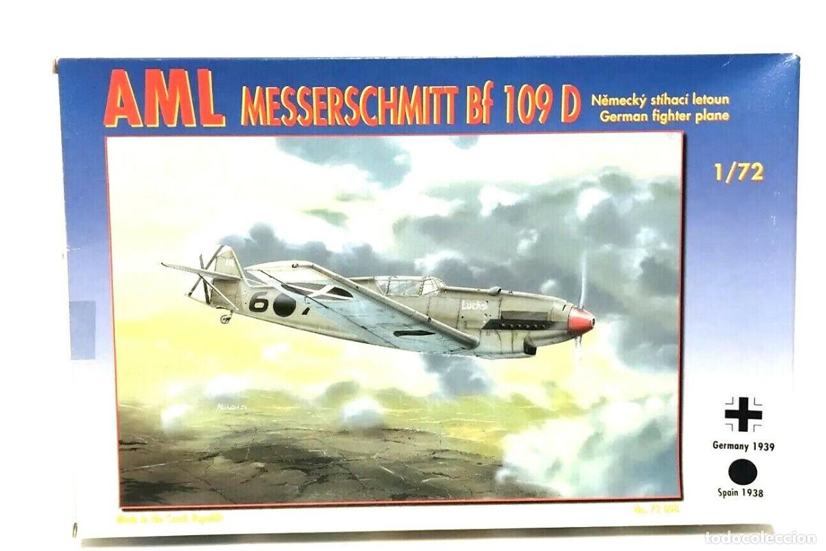 Maquetas: AML - MESSERSCHMITT BF 109D 1/72 72008 - Foto 1