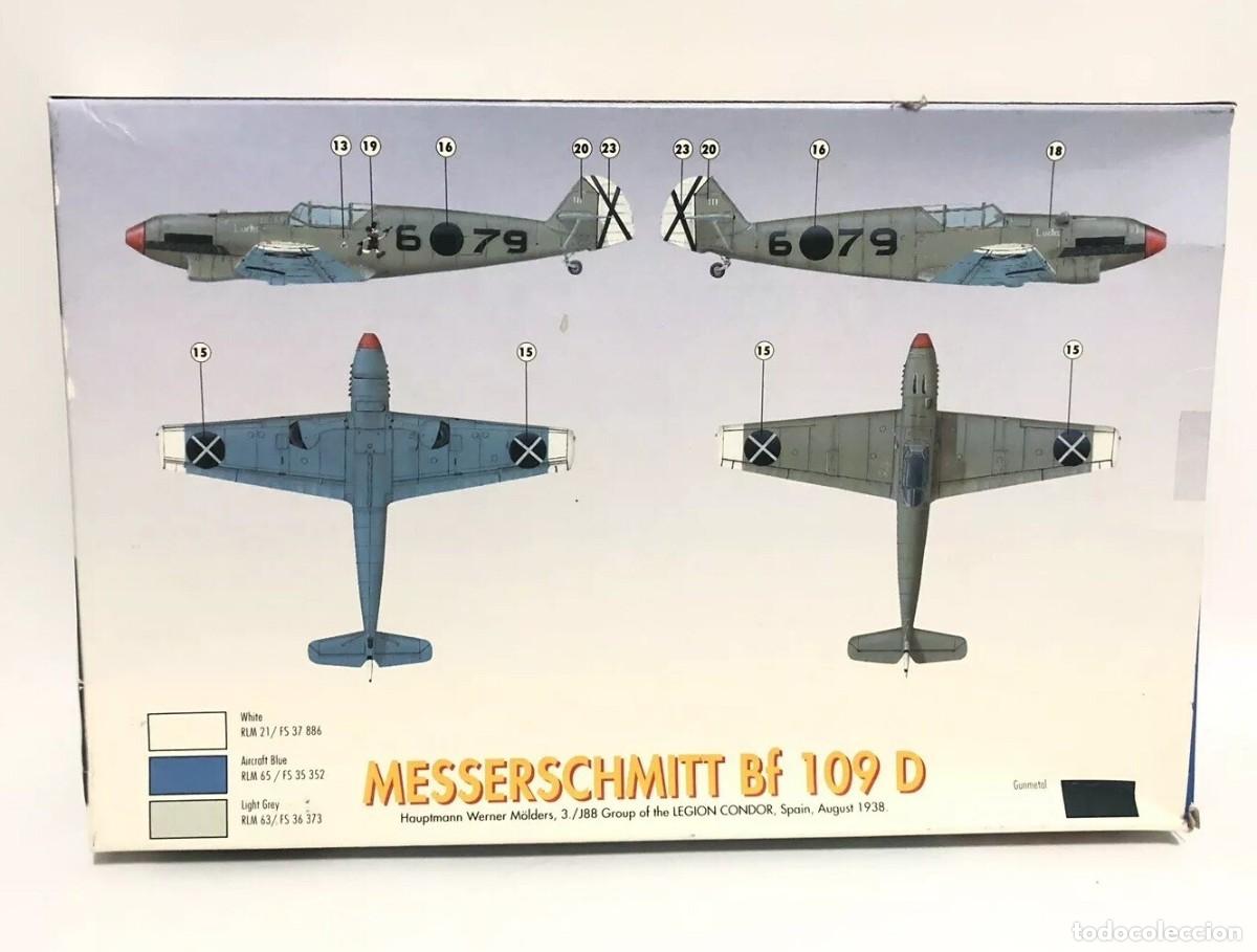 Maquetas: AML - MESSERSCHMITT BF 109D 1/72 72008 - Foto 2