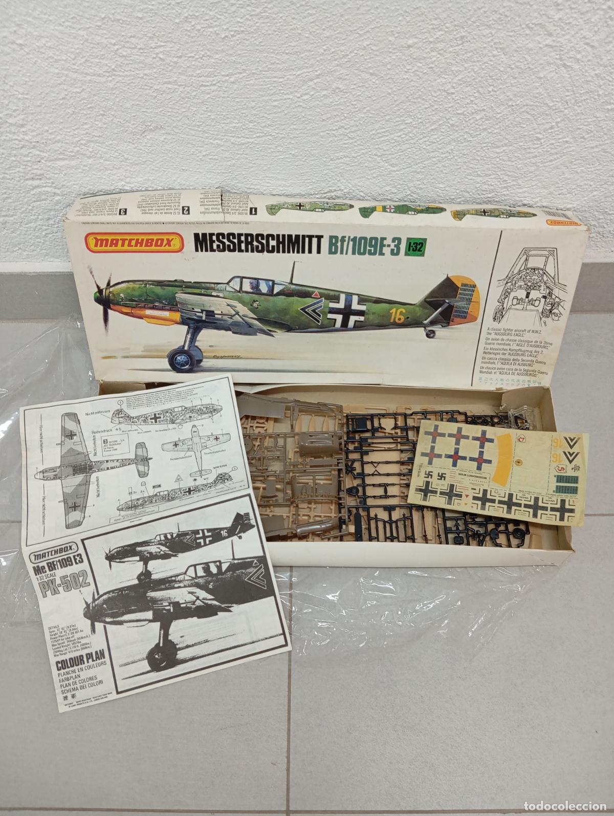 Maquetas: Matchbox Messerschmitt BF 109 E-3 1/32 - Foto 4