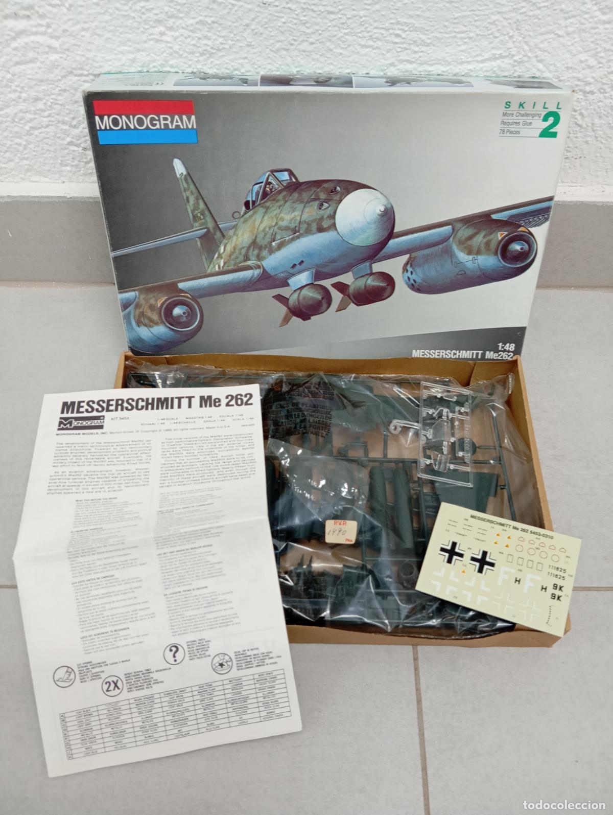 Maquetas: Monogram Messerschmitt Me 262 1/48 - Foto 3