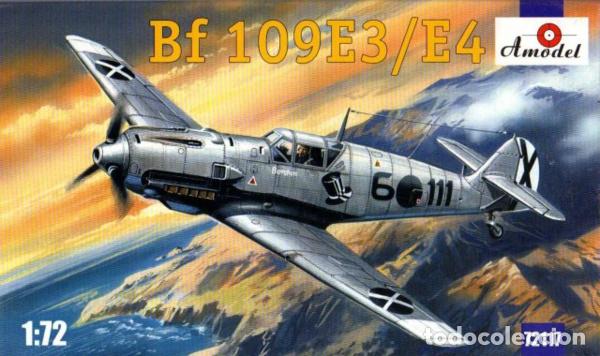 Maquetas: AMODEL - Messerschmitt Bf 109 E-3/E-4 1/72 7211 - Foto 1