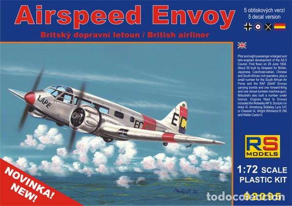 Maquetas: RS MODELS - Airspeed Envoy Cheetah engine 1/72 92095 - Foto 1