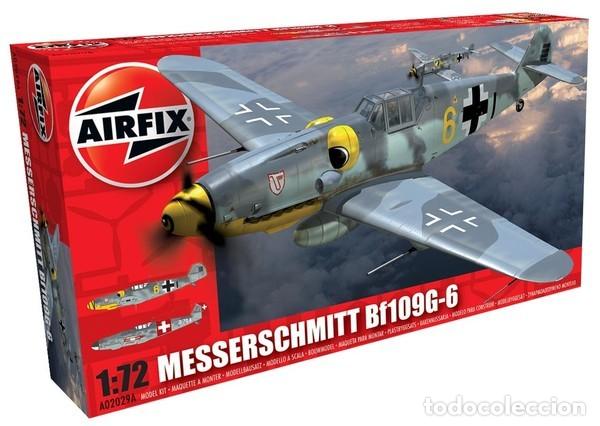 Maquetas: AIRFIX - Messerschmitt Bf109G-6 1/72 A02029A - Foto 1