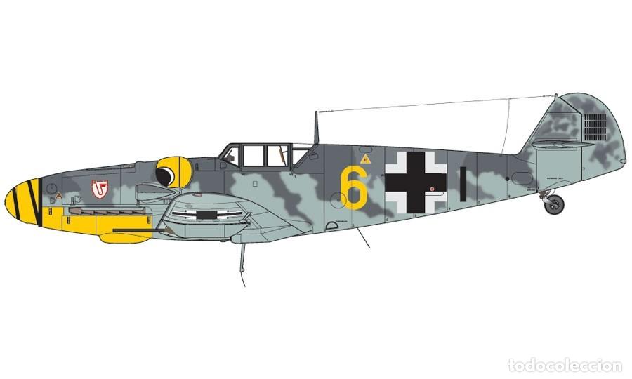 Maquetas: AIRFIX - Messerschmitt Bf109G-6 1/72 A02029A - Foto 3
