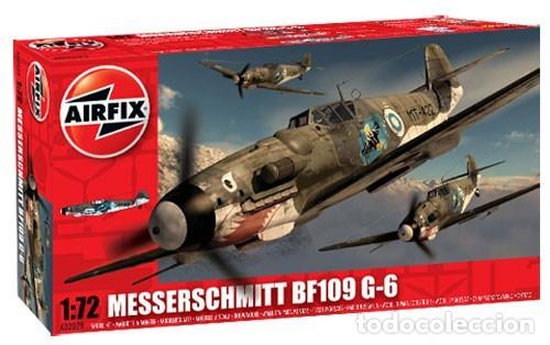 Maquetas: AIRFIX - Messerschmitt BF109 G-6 1/72 A02029 - Foto 1