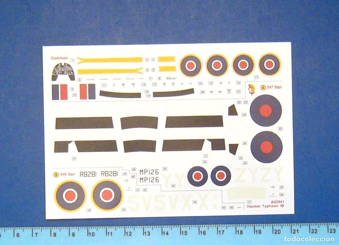 Maquetas: AIRFIX - Hawker Typhoon Mk.IB 1/72 A02041 - Foto 2