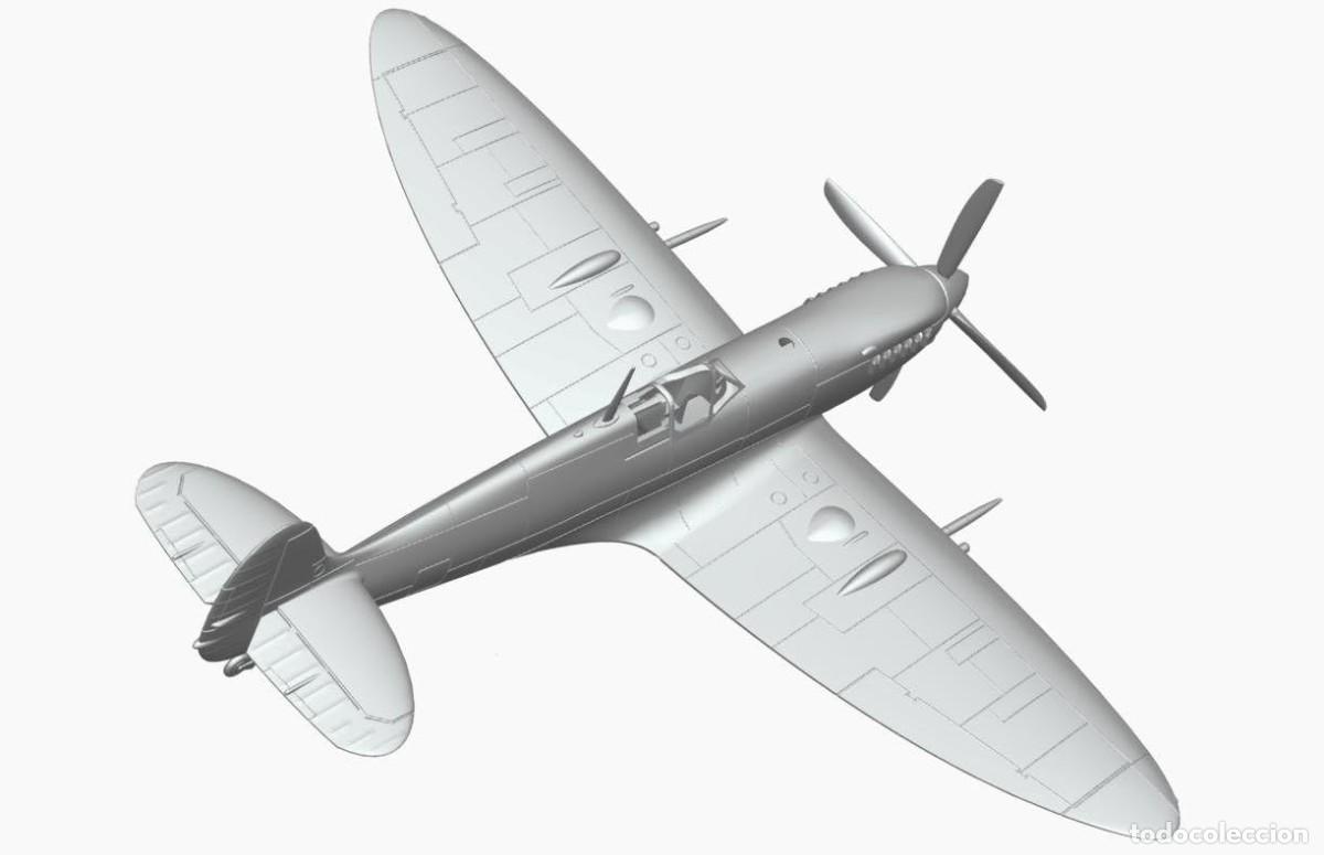 Maquetas: AIRFIX - Supermarine Spitfire MK.Ixc 1/72 A02065 - Foto 5