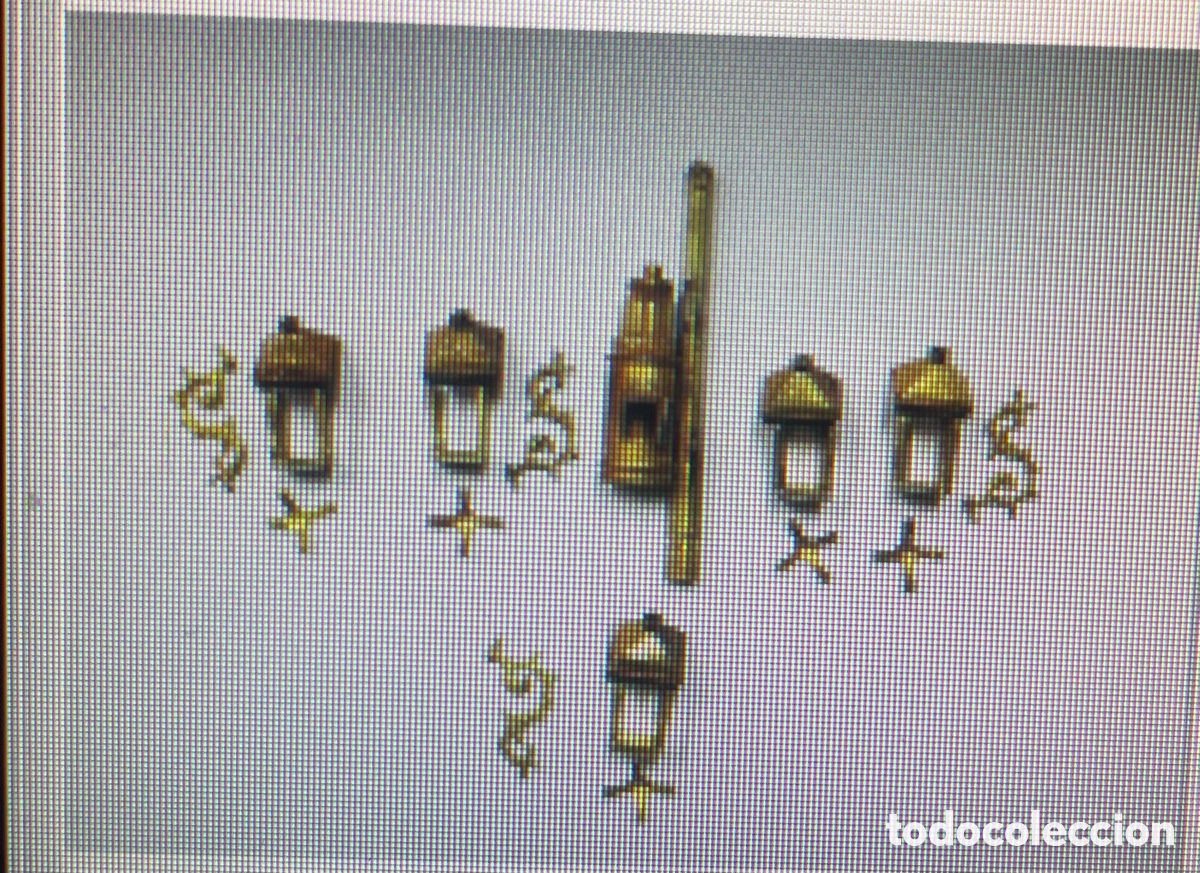 Maquetas: Maquetas accesorios. Banco y Farolas - Foto 12