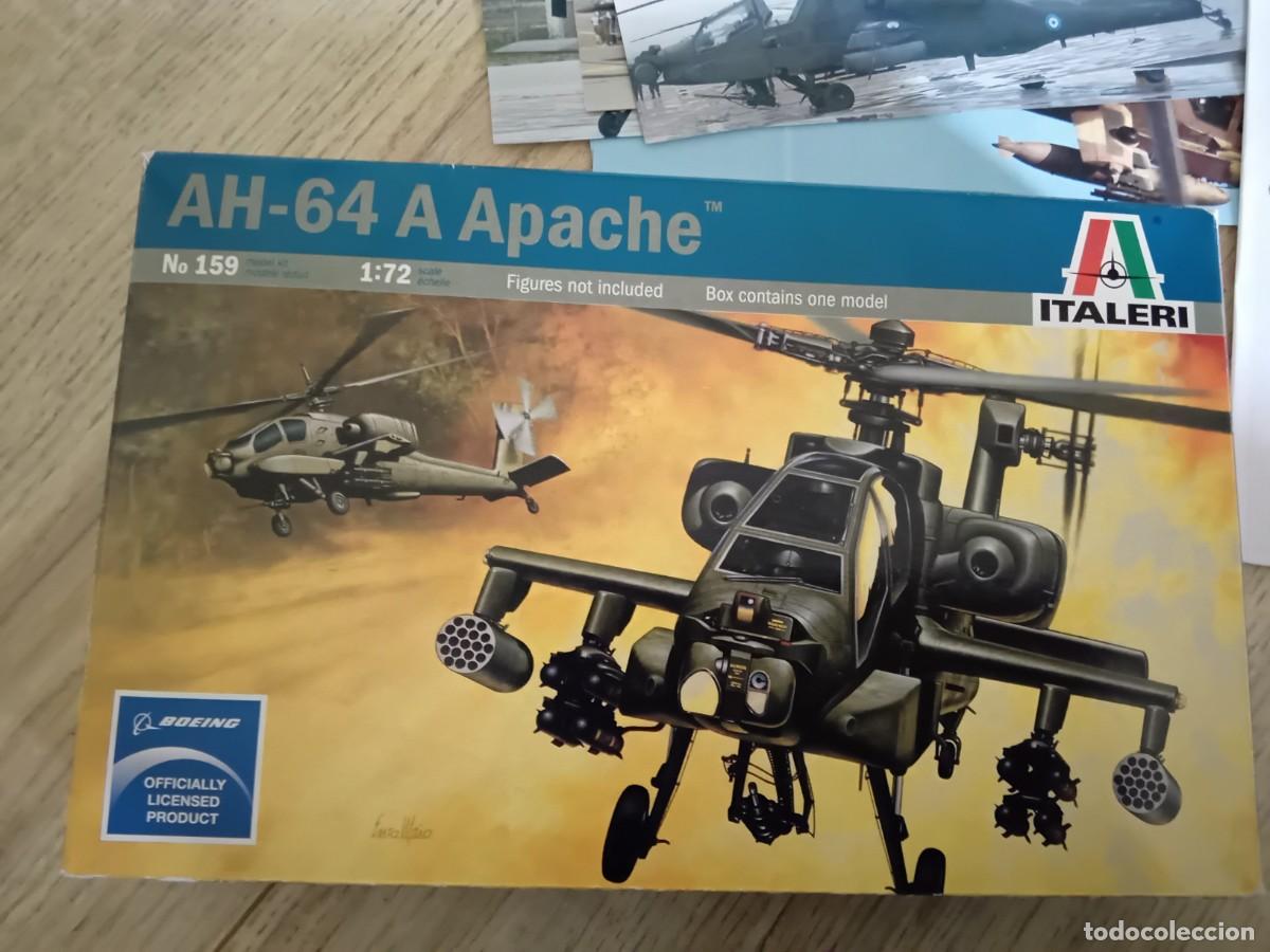 Maquetas: Maqueta Helic&oacute;ptero AH-64 A APACHE ITALERI - Foto 1