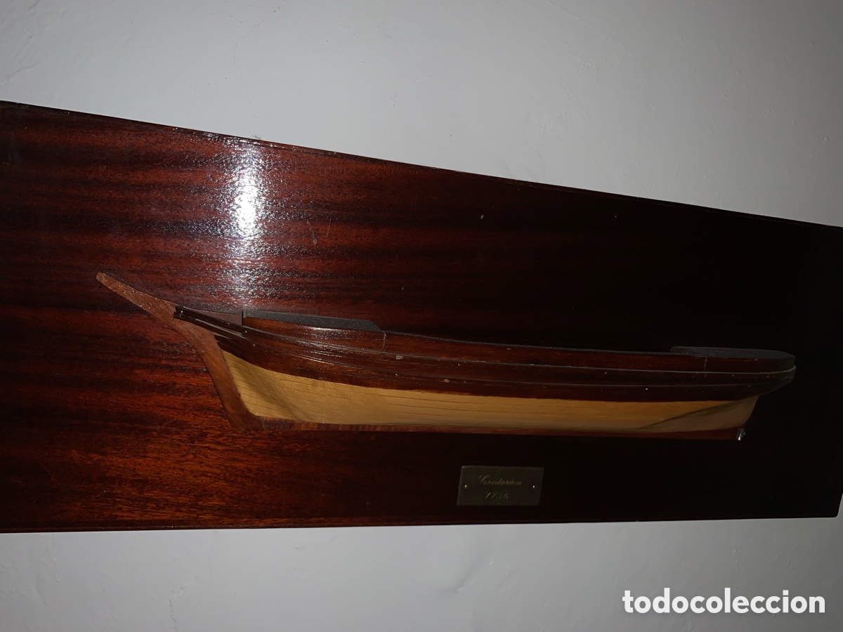 Maquetas: Objetos n&aacute;uticos Madera Maqueta Centuri&oacute;n 1736 - Foto 1