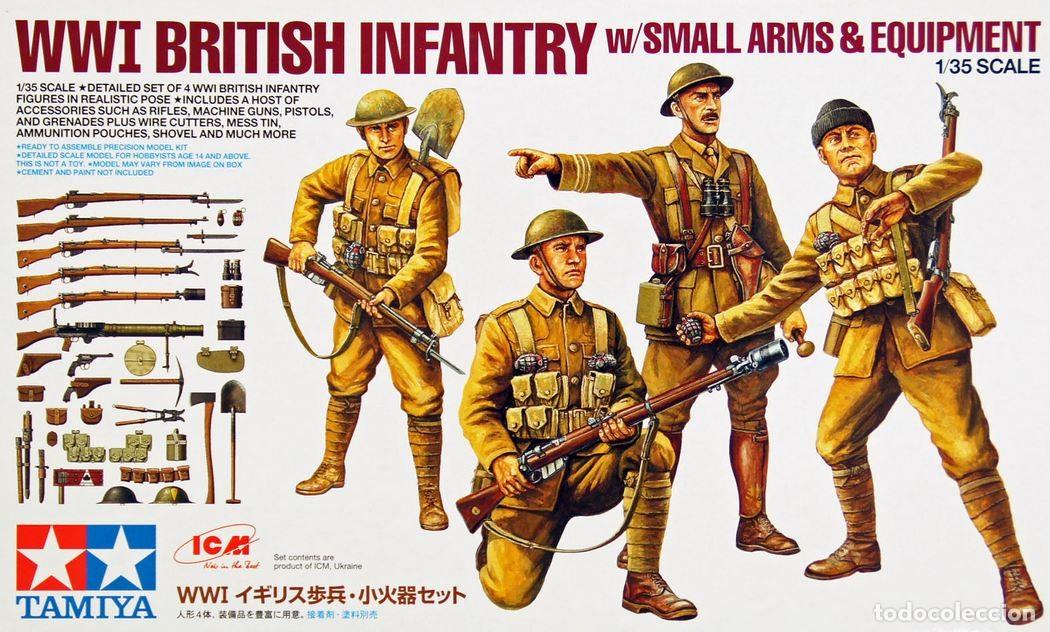 Maquetas: TAMIYA - WWI BRITISH INFANTRY 1/35 32409 - Foto 1