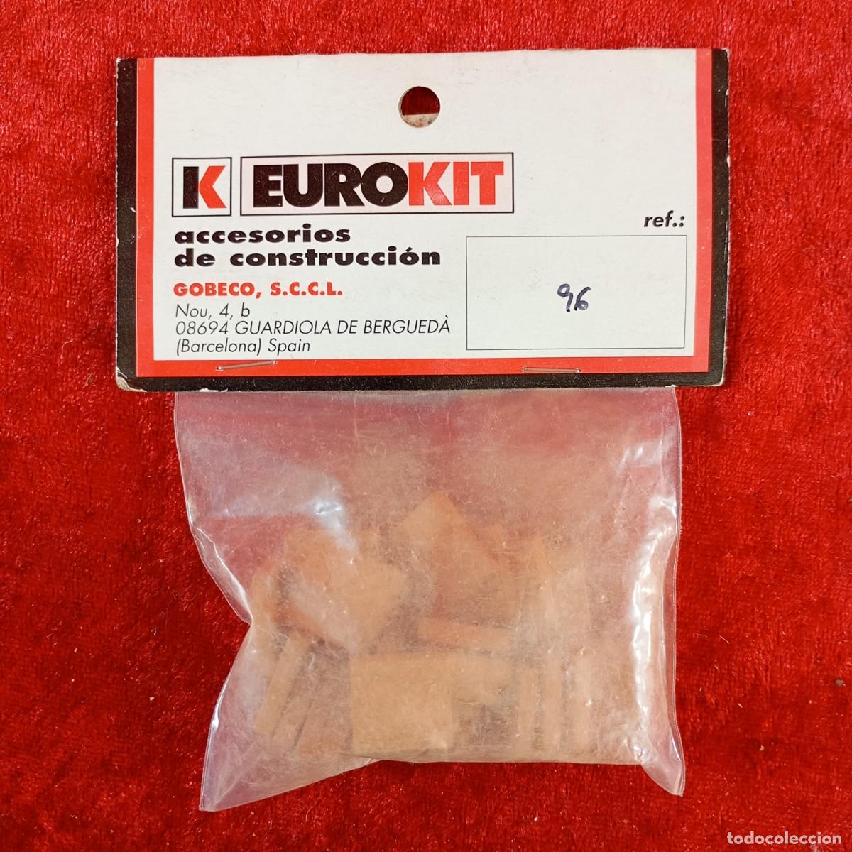 Maquetas: EUROKIT - CONSTRUCCIONES Y ACCESORIOS - BALDOSAS DE ARCILLA - REF. 96 - EU96 / 2970 - Foto 1