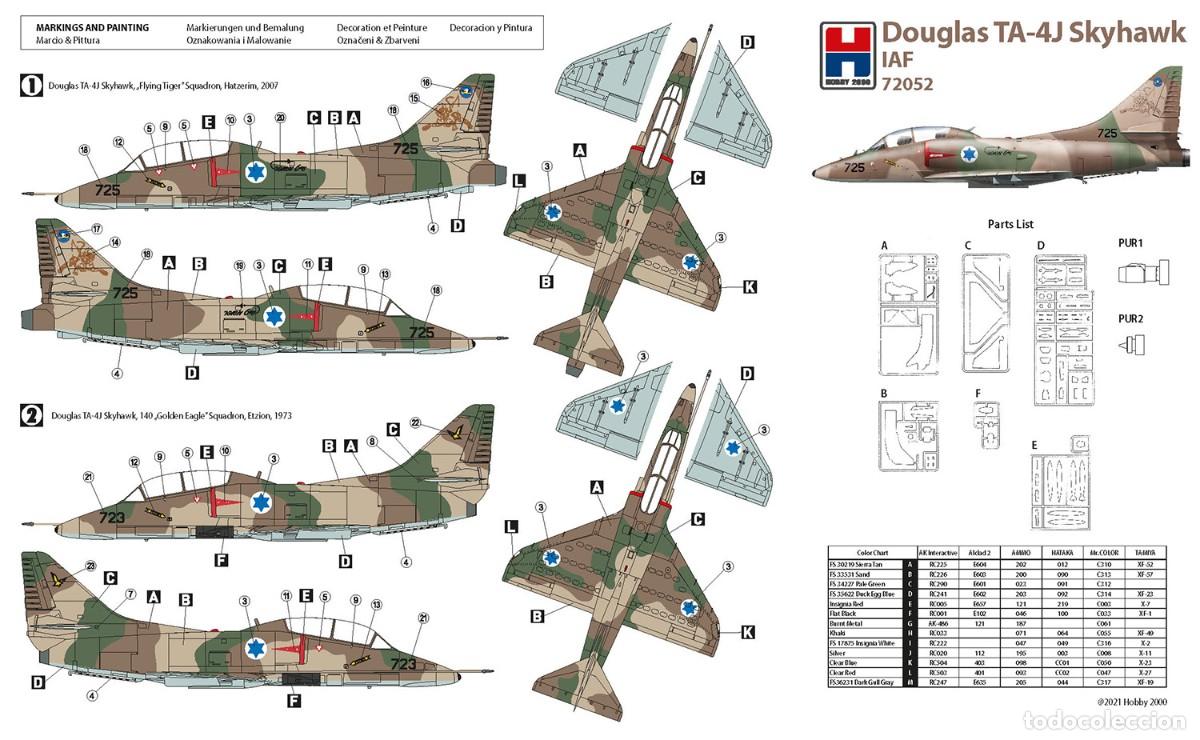 Maquetas: H2000 - TA-4J Skyhawk IAF 1/72 72052 - Foto 2