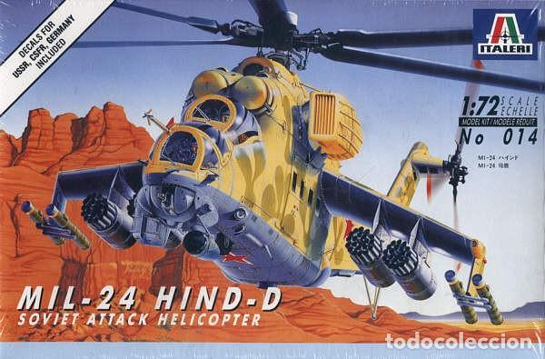 Maquetas: ITALERI - Mil-24 Hind-D 1/72 014 - Foto 1