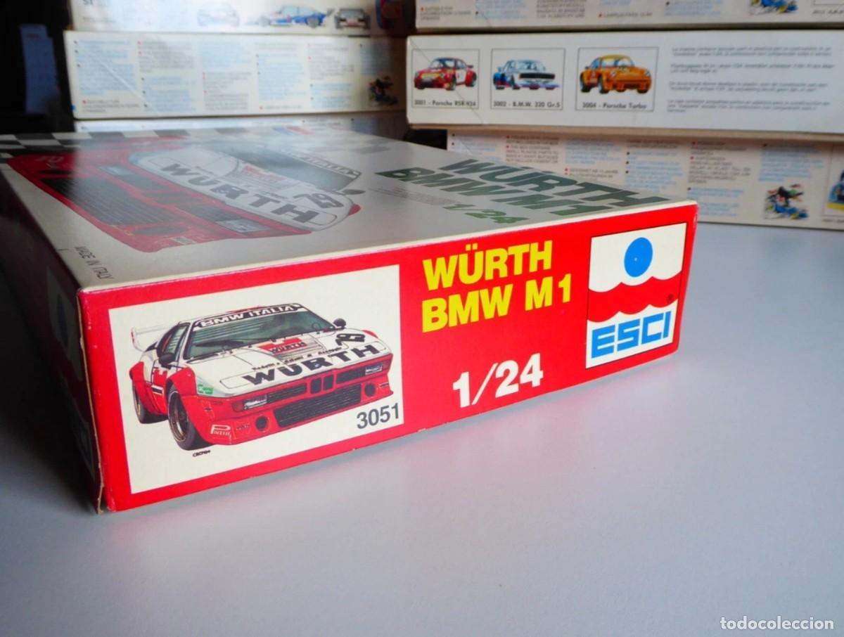 Maquetas: 1/24 Esci BMW M1 Wurth - Foto 2