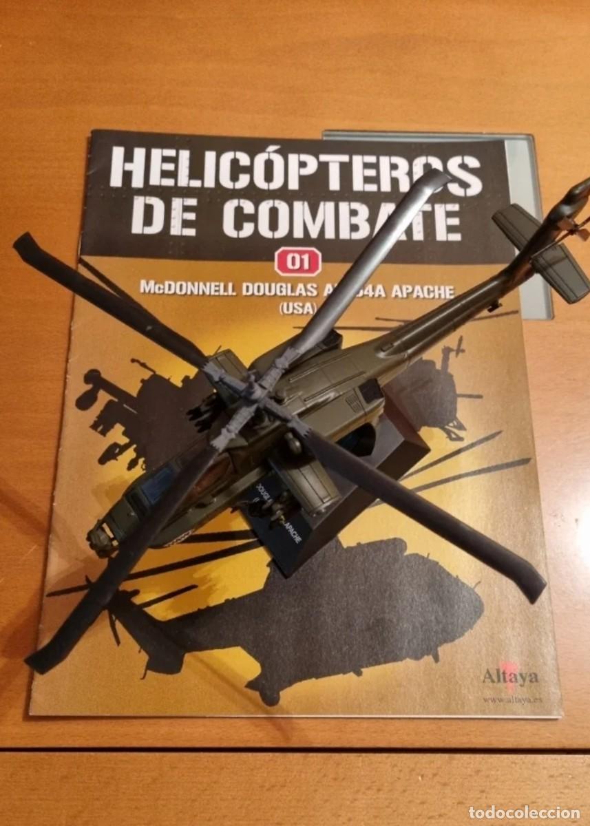 Maquetas: Helicoptero AH 64 apache 1/72 Altaya - Foto 1