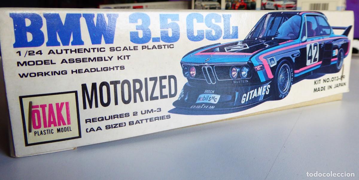Maquetas: 1/24 Otaki Kit BMW 3.5 CSL Gitanes Grohs Version Motorizada con Luces - Foto 3