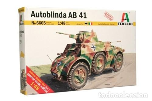 Maquetas: ITALERI -Autoblinda AB 41 1/48 6605 - Foto 1