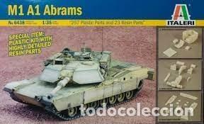 Maquetas: ITALERI - M1A1 Abrams 1/35 6438 - Foto 1