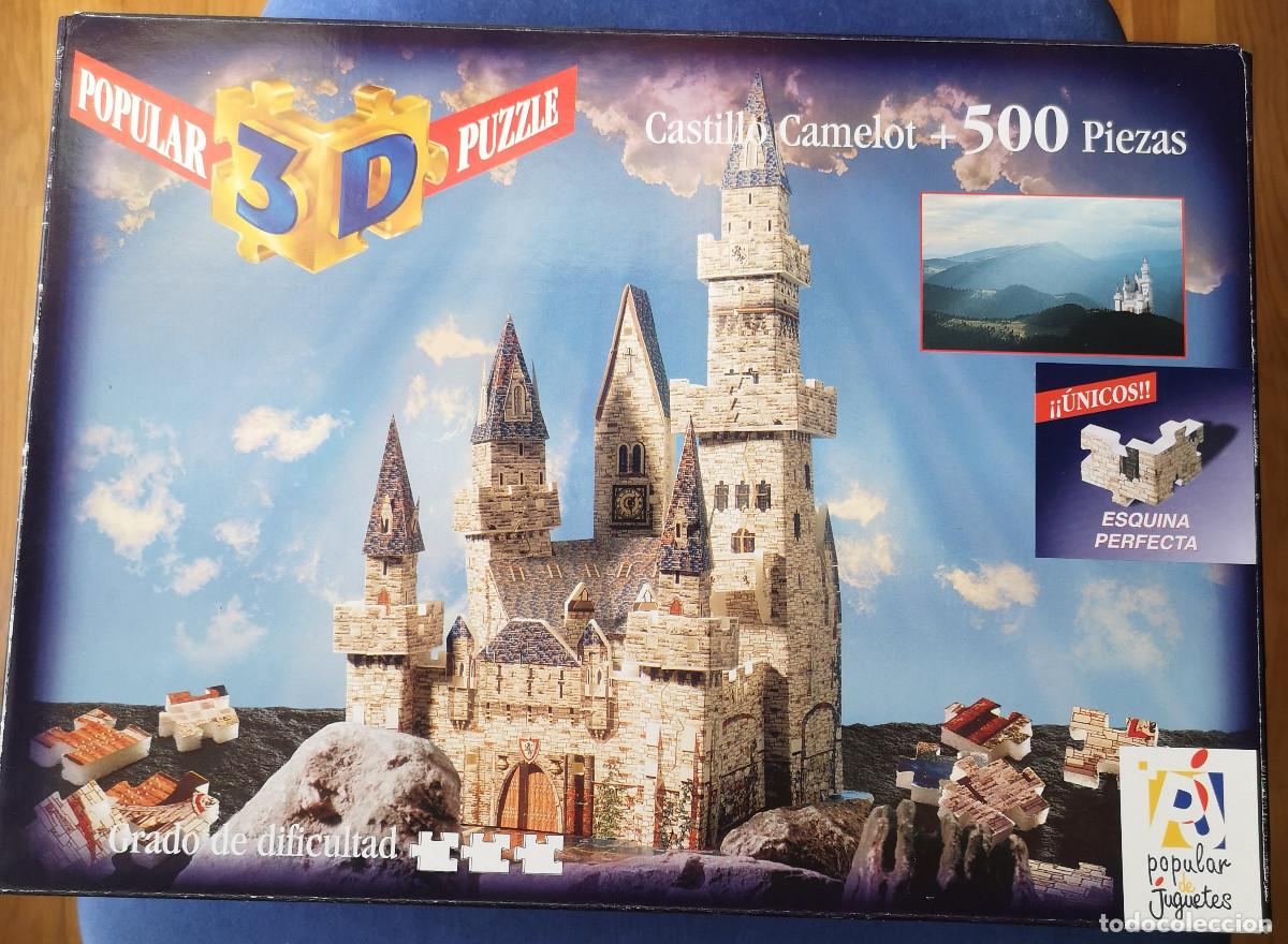 Maquetas: Castillo Camelot. Puzzle 3D 500 piezas - Foto 1