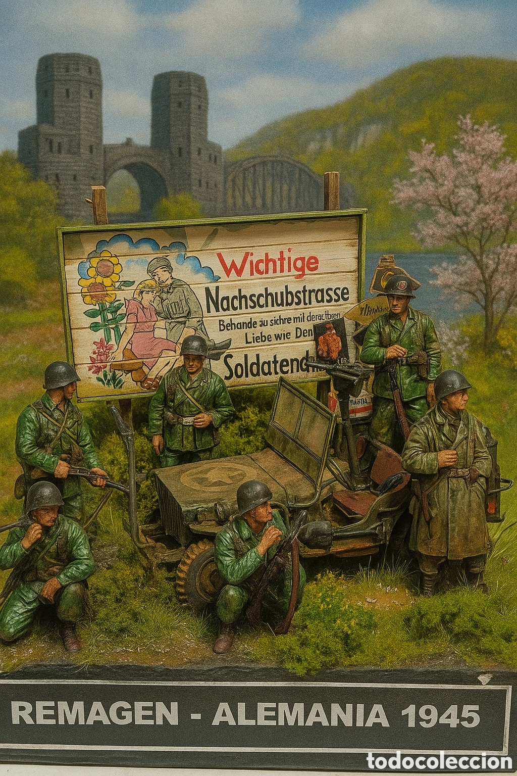 Maquetas: DIORAMA MILITAR-REMAGEN 1945 - Foto 1