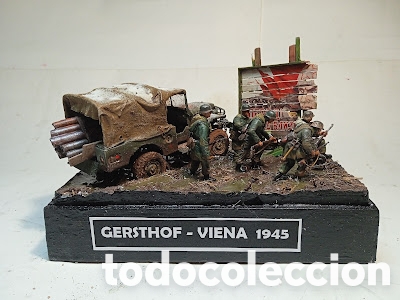 Maquetas: DIORAMA MILITAR -VIENA 1945 - Foto 2