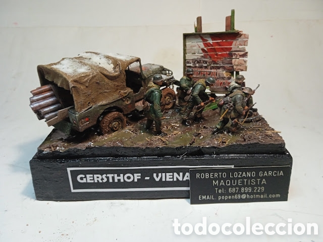 Maquetas: DIORAMA MILITAR -VIENA 1945 - Foto 3