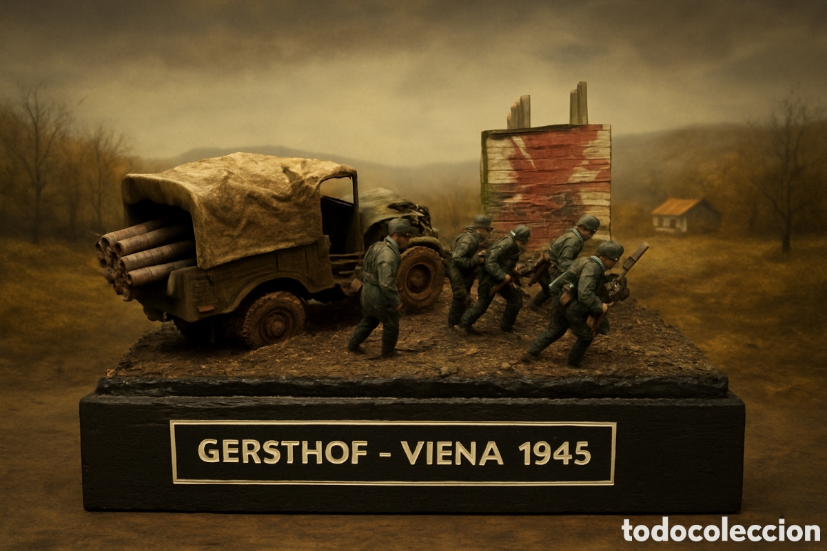 Maquetas: DIORAMA MILITAR -VIENA 1945 - Foto 1