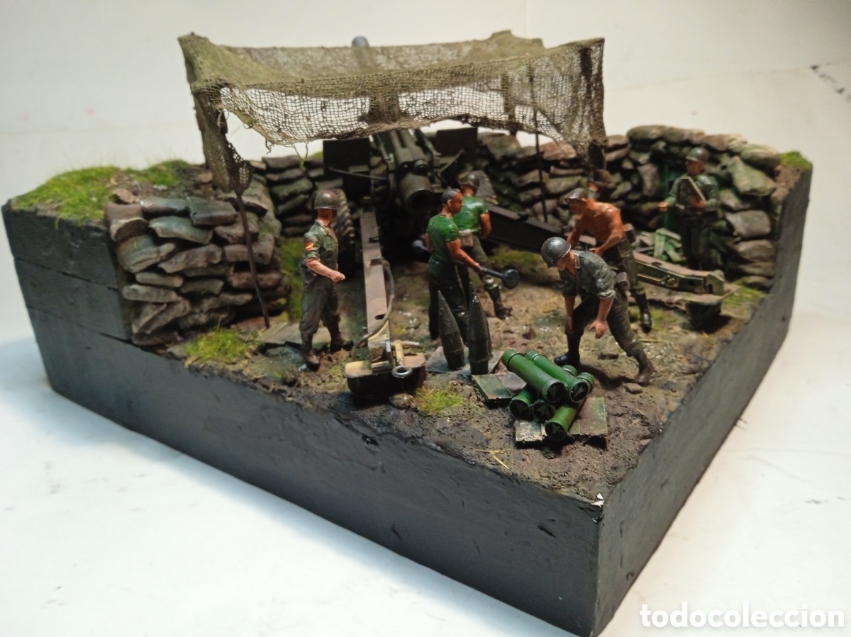 Maquetas: OBUS M 114 -EJERCITO ESPA&Ntilde;OL 1988 - Foto 2