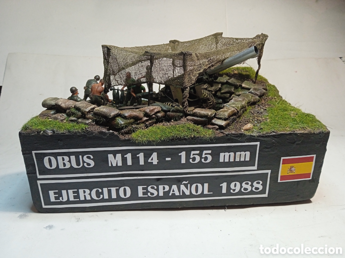 Maquetas: OBUS M 114 -EJERCITO ESPA&Ntilde;OL 1988 - Foto 7