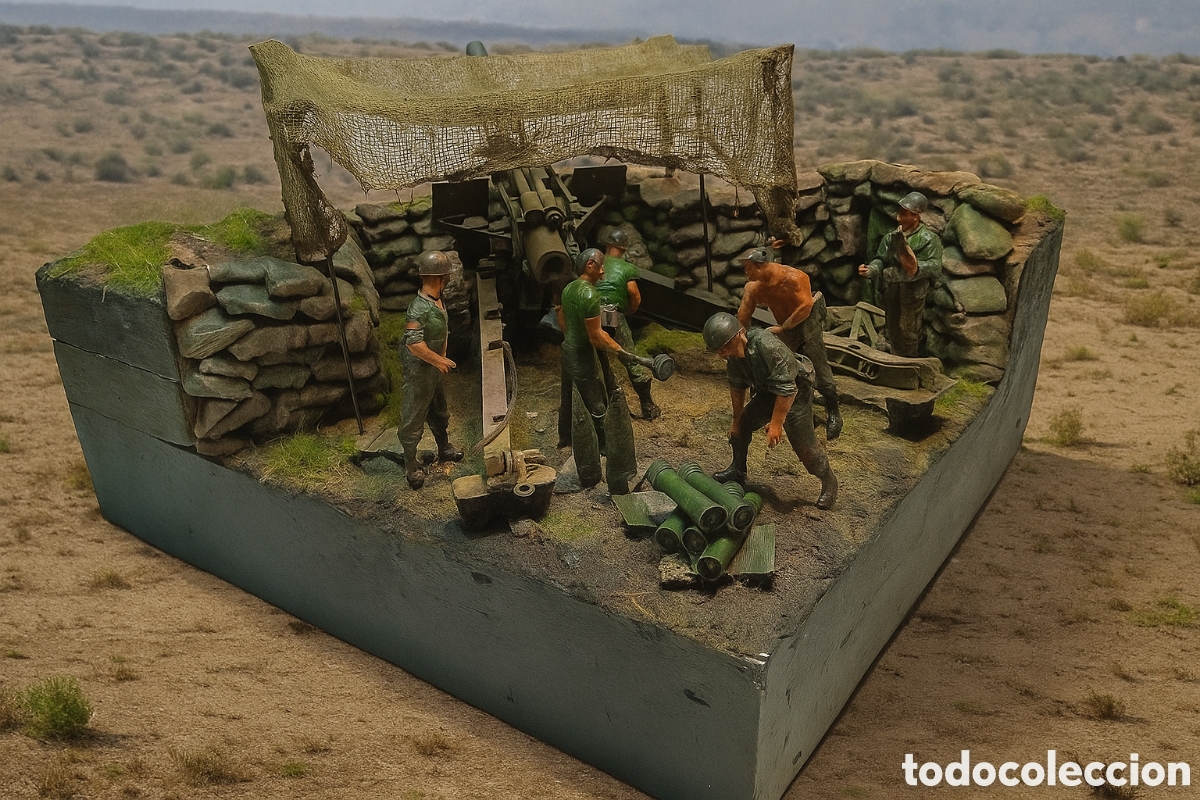 Maquetas: OBUS M 114 -EJERCITO ESPA&Ntilde;OL 1988 - Foto 1