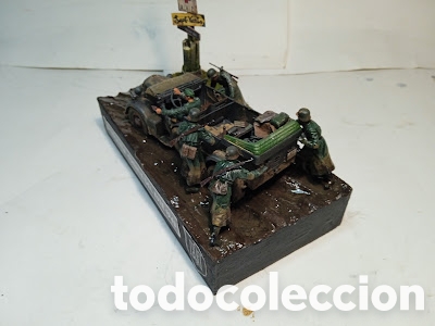 Maquetas: DIORAMA MILITAR - RASPUTITSA FRENTE DEL ESTE 1943 - Foto 3