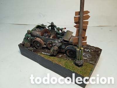 Maquetas: DIORAMA MILITAR - RASPUTITSA FRENTE DEL ESTE 1943 - Foto 4
