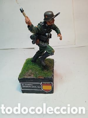Maquetas: FIGURA DIVISI&Oacute;N AZUL-EL GURIPA 1941 - Foto 2