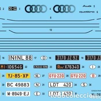 Maquetas: ITALERI - Audi Quattro 1/24 3671 - Foto 3