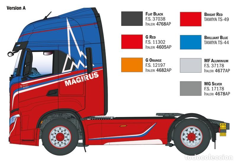 Maquetas: ITALERI - Iveco S-WAY 1/24 3963 - Foto 2