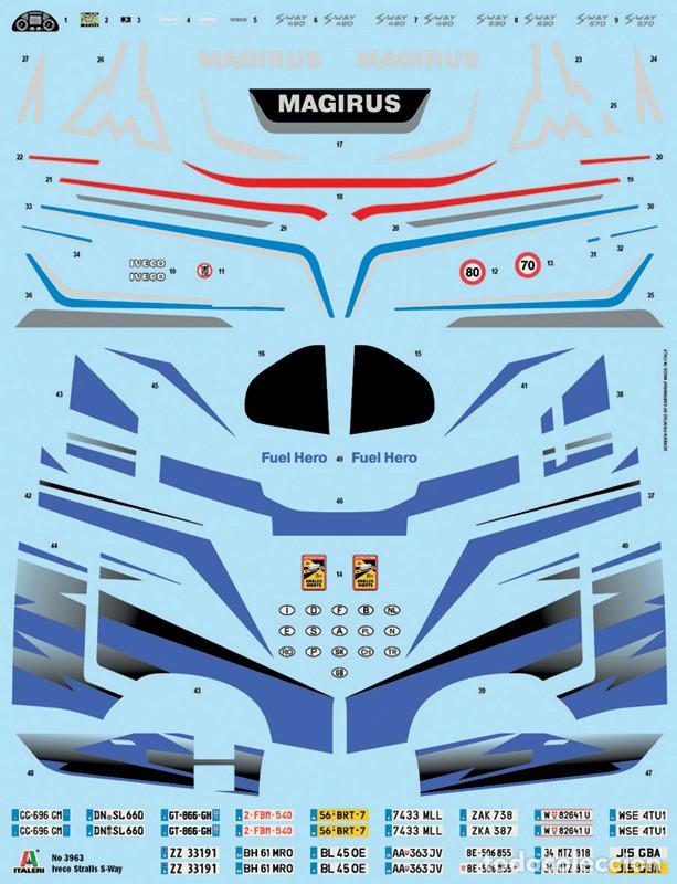 Maquetas: ITALERI - Iveco S-WAY 1/24 3963 - Foto 6